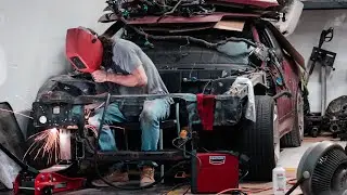 240sx Engine Bay Restoration Continues