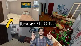 RESTORE MY NEW OFFICE |  Gameplay #3d  #houseflipper   #TechupGamerz  #youtube  #youtubeshorts