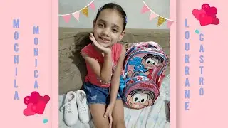 KIT DE MOCHILA MONICA 2026 - MOSTRANDO DETALHES