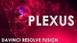 036 Эффект Plexus в Davinci Resolve Fusion