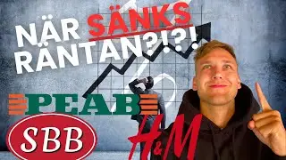 N&Auml;R S&Auml;NKS R&Auml;NTAN? ANALYSER av SINCH | SBB | PEAB  | HM | COINBASE | BITCOIN | ETHEREUM