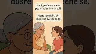 Nani ki baatein #life  #sacrifice #culture #traditional #values #nani #conversation