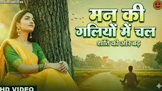 Man Ki Galiyon Me Chal, Shanti Ki Ore Badh | Soothing Hindi Bhakti Song for Inner Peace