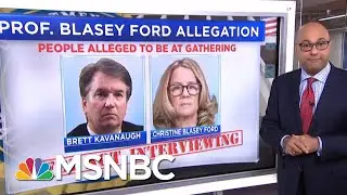 Who Is The FBI Speaking To About Brett Kavanaugh? | Velshi & Ruhle | MSNBC