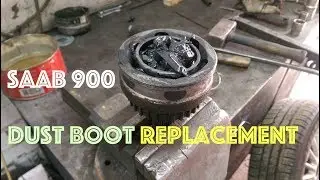 Saab 900 - Ball Joint Dust Boot/Shield Replacement