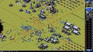 Red Alert 2 | Extra Hard Ai | 7 Vs 1 | Battle Map