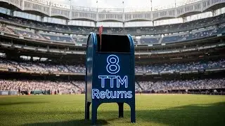 8 TTM Returns - Autographs from MLB, NFL, NBA and a HOF RC!