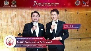 GME Greentech Sdn Bhd : 7th LICTA | Fastest Growing Green Tech Company