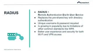 What Is Cloud RADIUS and How Does It Work? | JumpCloud for MSPs