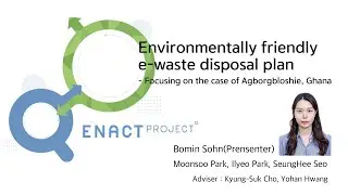 Environmentally friendly e-waste disposal plan (Ghana)