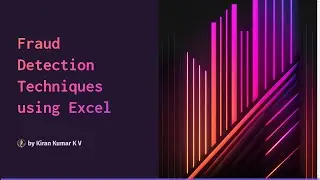 Fraud Detection Techniques using Excel | Benford's Law | Same Same Same Test