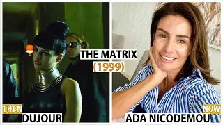 THE MATRIX 1999 CAST; BEFORE AND AFTER; Ada Nicodemou Instagram  adanicodemou; Reparto de Pelicula;