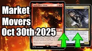 MTG Market Movers &mdash; 30 октября &mdash; Восстание карт ниндзя? Падший синоби и Сурт, огненный ётун!