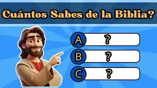 QUIZ BÍBLICO/PON A PRUEBA TUS CONOCIMIENTOS CON ESTE TEST📘😀🧠#quiz#trivia#biblia