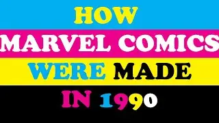 How Marvel Comics Were Made in 1990 (Featuring Mark Texeira, John Romita, and the Marvel Bullpen)