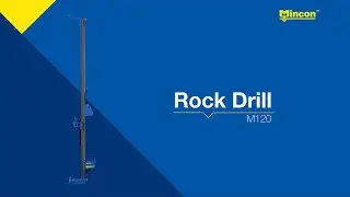 Mincon Rock Drill M1 Series Skid Steer & Excavator Drill Mast Attachments