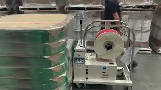 Strap-Rite Battery Powered Pallet Strapper