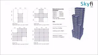 Tall Building Design - Project assignment for Skyfi Labs online course