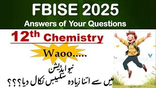 Class 12/ chemistry federal board / Final Assessment Framework 2022-23/ Summative & Formative Topics