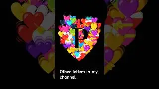 #trendingshorts #letter #letters #letterp #pletter #heart #hearts #lovehearts #loveheart #drawing