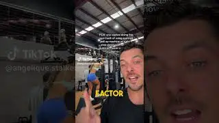 Assisted Pull Up Machine Step Down for Glutes 🍑