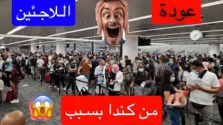 اللاجئين يتركون كندا والسبب !!😱