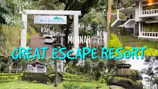 GREAT ESCAPE RESORT | #munnartravelvlog #chinnakkanal #munnarvlog #travel #travelvlog #traveling