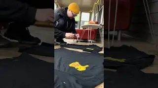 Let&rsquo;s bleach a shirt! #handmade #diy #bleach #fashion #alternative