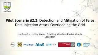 ELECTRON - SC2.2 Demo | Detection and Mitigation of False Data Injection Attack Overloading the Grid