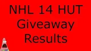 NHL 14 HUT Giveaway (Howard/Pacioretty/Big Buff) *RESULTS*