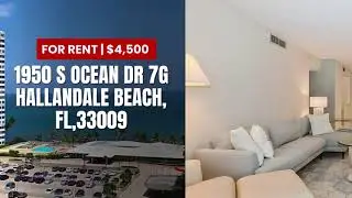 1950 S Ocean Dr 7G Hallandale Beach, Fl, 33009
