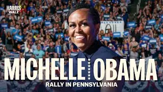 Michelle Obama Speaks at Montgomery County Rally