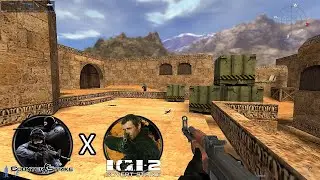 IGI 2 Multiplayer (MPA Client) - De_Dust2 (Counter-Strike Map)