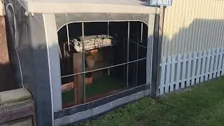 Zelt Reparatur mein erstes Video