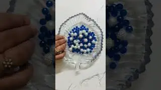 ASMR beads🩷💙#beads #stonebeads #satisfying#trending  #new #relax #fun #marblerun #relaxing #anime