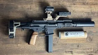 GRIFFIN ARMAMENT MK2  and  Novox ResearchX-SD  9MM BARREL KIT best pcc build for the money part 1
