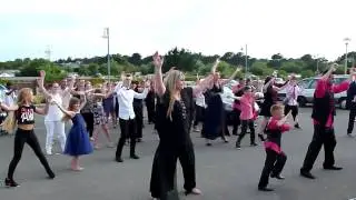Flashmob Camping Paradis Fiesta Boom Boom
