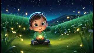 Tiny Glow Worms Light the Skies! | Magical Glow Worm Song for Kids | Sparkling Nighttime Adventure