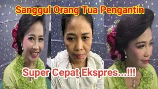 Sanggul Orang Tua Pengantin Super Cepat Ekspres!!!@Agustina Sembiring
