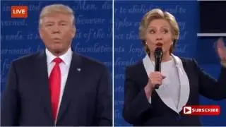 Donald Trump owns Hillary Clinton (Thug Life)