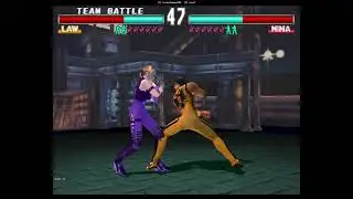 Tekken 3 Online Team Battle Match | Lucky VS Sunil