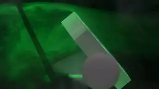 Smoke Flow Visualization of Subsonic Flow over Grid Fins at High Angle of Attack