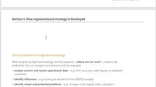 LEVEL 3 OPERATIONAL MANAGEMENT   SECTION 1