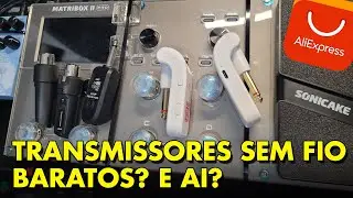 TESTEI OS TRANSMISSORES SEM FIO MAIS BARATOS DO ALIEXPRESS