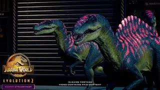 THE SPINORAPTOR RETURNS!! Secret Species Pack Jurassic World Evolution 2