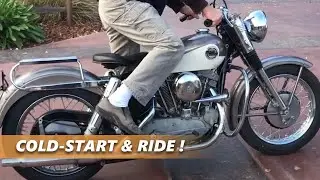 Let's Fire Up this 1958 Harley Davidson Sportster and Take Her for a Ride!