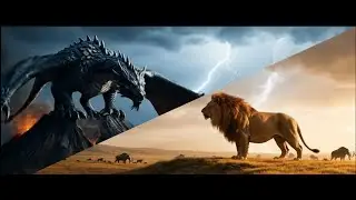 The Last Great Dragon vs Lion King  Forgotten Age Mythical War Story