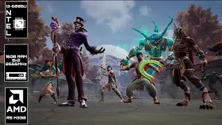 SMITE 2 on i3 6006U ,16gb ram ,AMD R5 M330 ,Fps Test