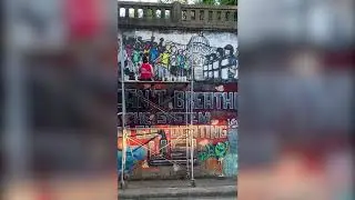 7th Street murals: Arkansas artists paint in protest