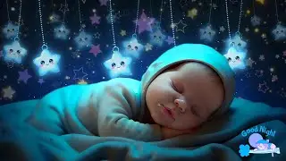 Baby Sleep Music🌙Baby Deep Sleep Instantly in 3 Minutes💤Calm Bedtime🎶Mozart & Brahms Lullabies